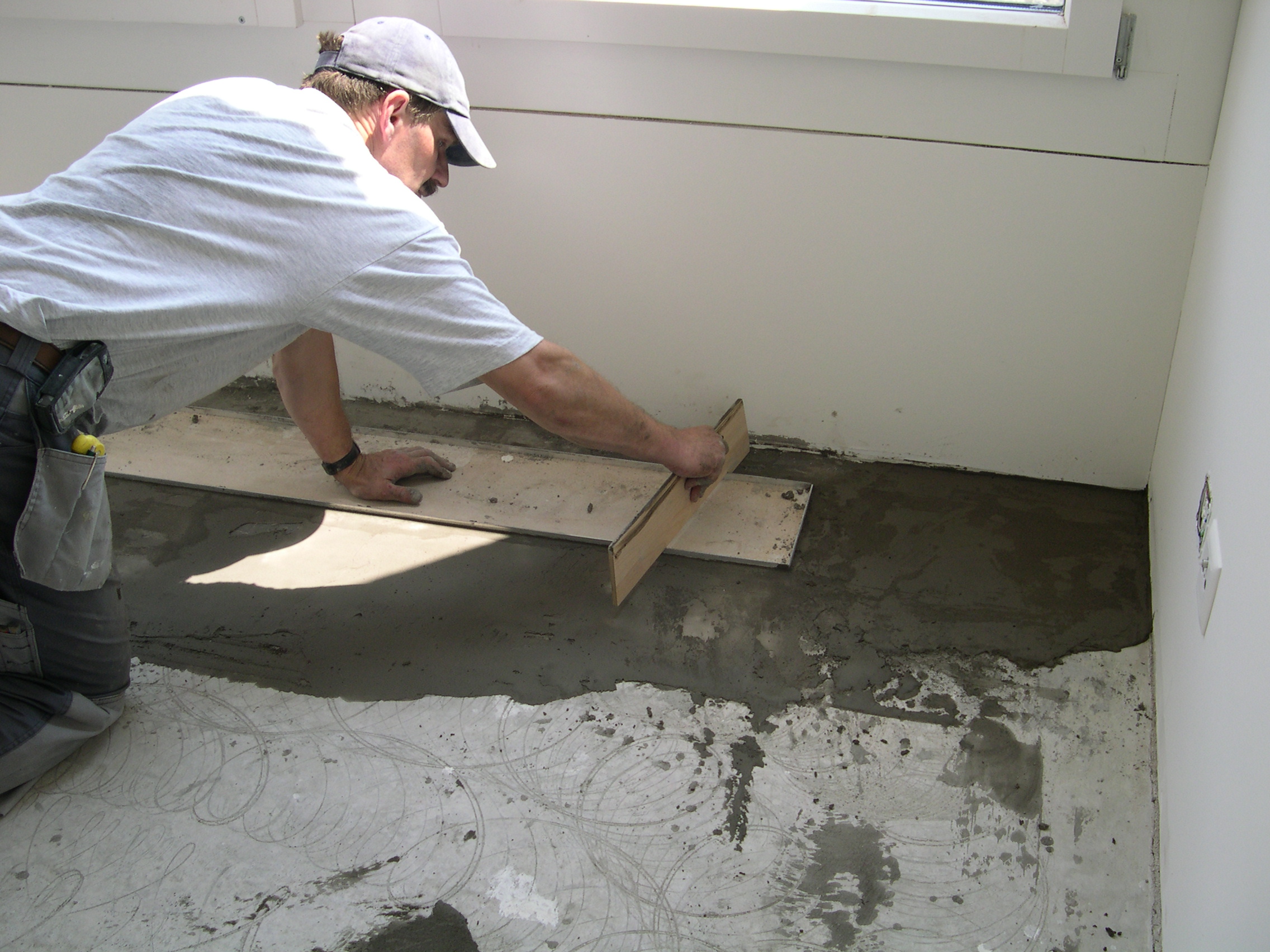 Spachtel Arbeit